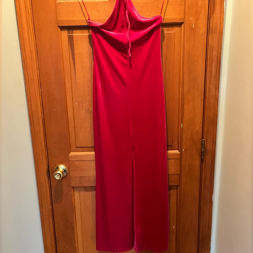Reformation Nyla Dress XS Hot Pink - Picture 6 of 8